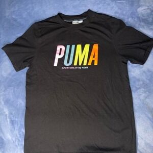 Puma black shirt women size m